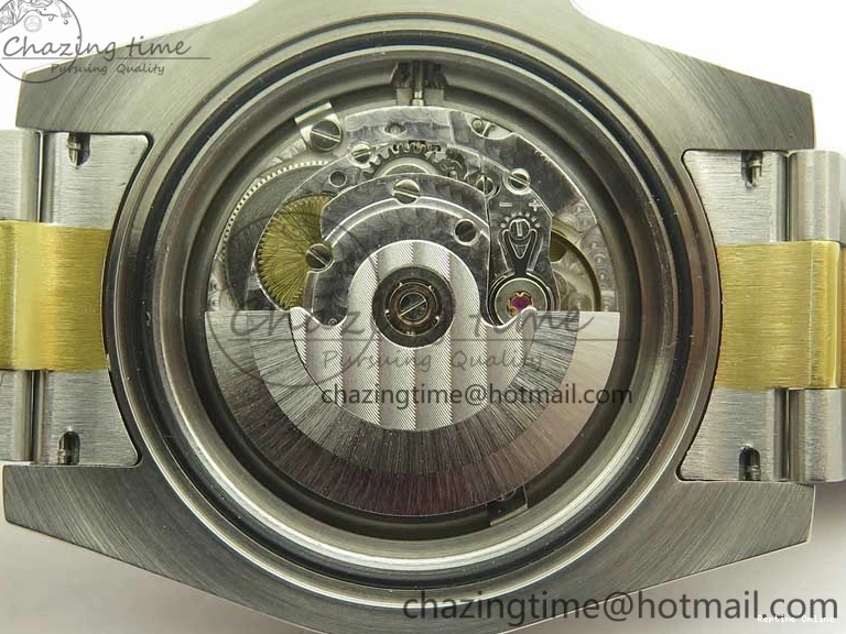 0504 GMT Master II 116713 GMF 904L Steel Edition Green Dial on SS YG Bracelet A Lightweight 3386